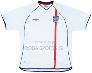 2001/03 England Retro Home Jersey