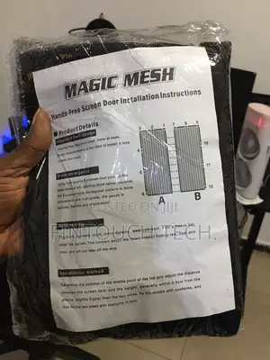 Magnetic Hands-Free Screen Door Mesh