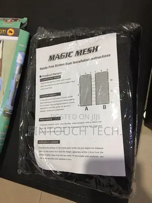 Magnetic Hands-Free Screen Door Mesh