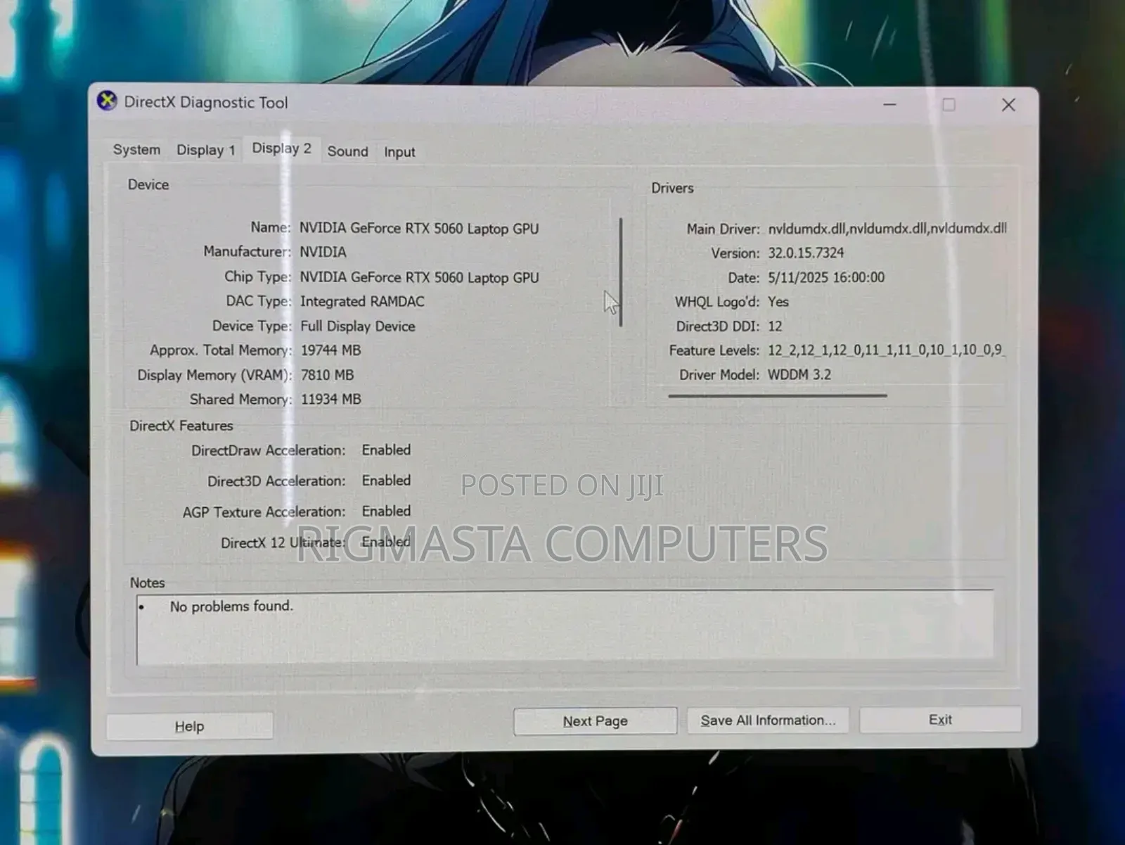 New Laptop Lenovo Legion 7 32GB AMD Ryzen 7 SSHD (Hybrid) 1T