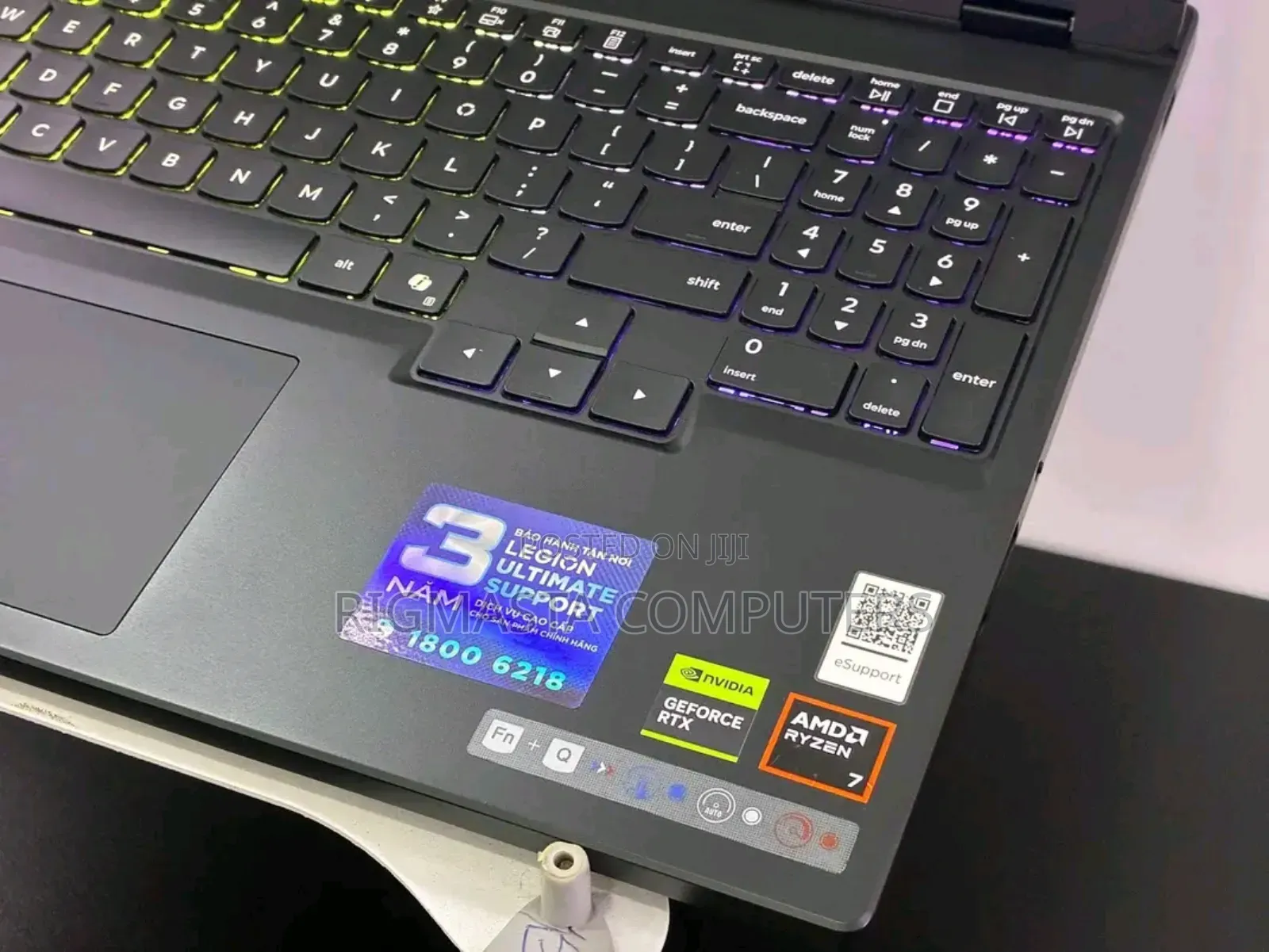 New Laptop Lenovo Legion 7 32GB AMD Ryzen 7 SSHD (Hybrid) 1T
