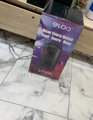 Exclusive Black Double 6,5 Inch Eldo Pro Bluetooth Pb1-100 Speaker