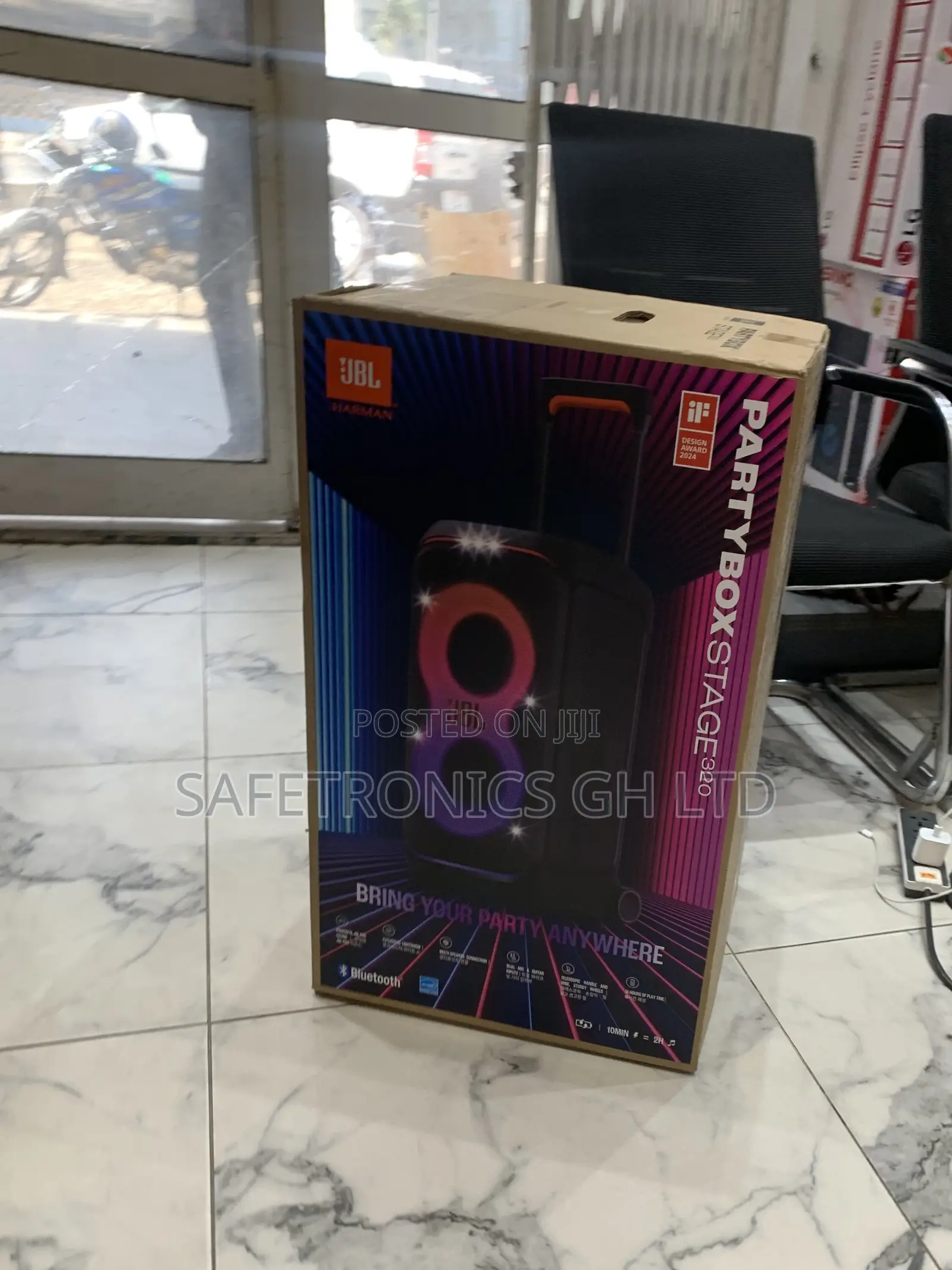 Newly Virtual Bluetooth JBL Partybox Stage 320 240 Watts Speaker