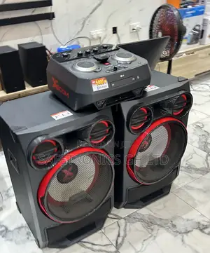 Sealed Black Lg 5000 Watts Mini Audio Ck99 Bluetooth Speaker