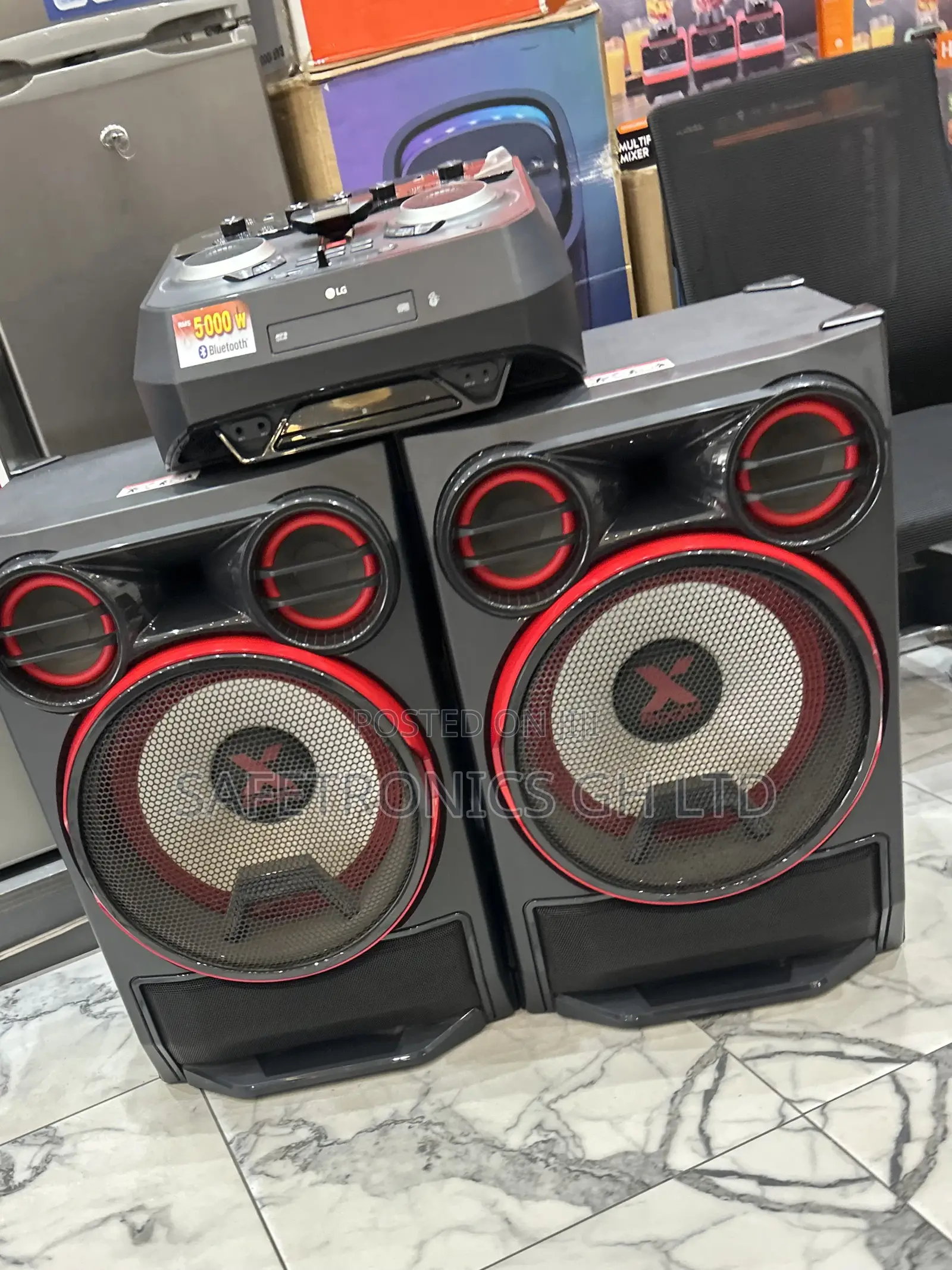 Exclusive Black Mini Audio Lg Bluetooth 5000 Watts Ck99 Home Theater