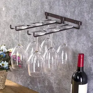 Wall/Cabinet Mount Wine Glass Holder