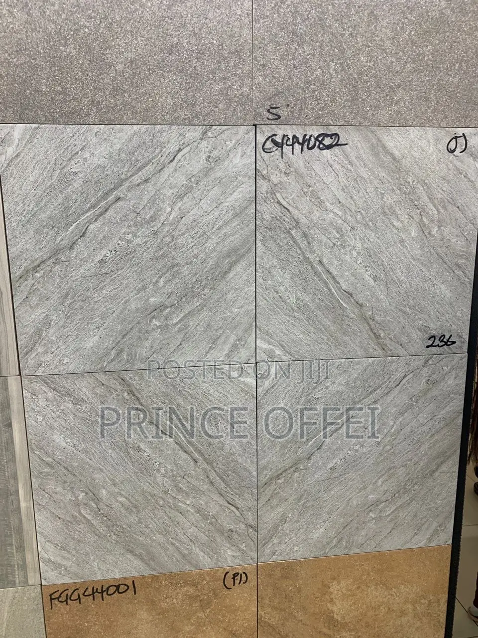 40/40cm Ghana Made Floor Tiles. Unpolished