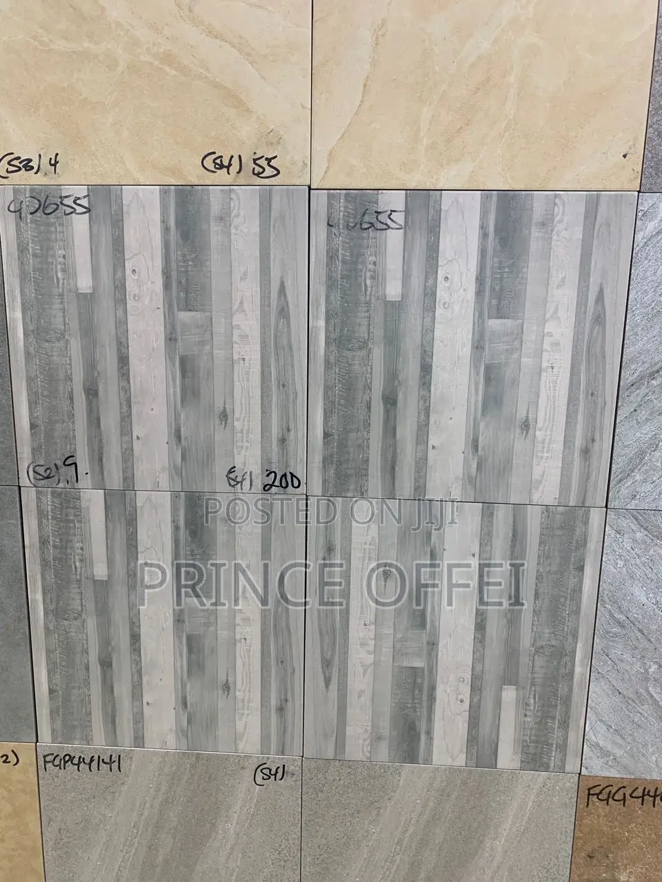 40/40cm Ghana Made Floor Tiles. Unpolished