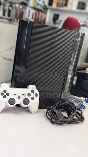 Black Nice Playstation 3 Slim With Ganes For Sale In Accra