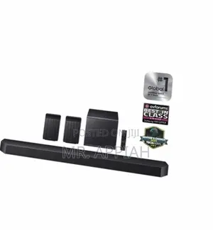 Elegant Black Samsung(Q990f)11.1.4channel Bluetooth Sound Bar 