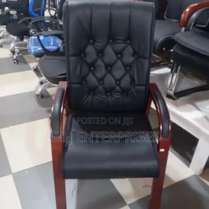 Executive Wooden Visitors Chair