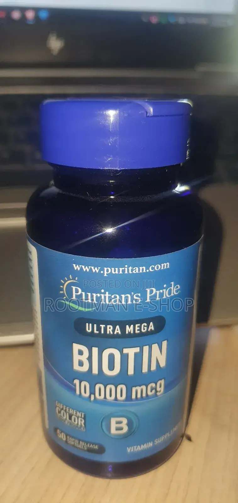 Hairloss,Balding, Bad Skin, Full Beared? Biotin 10,000mcg