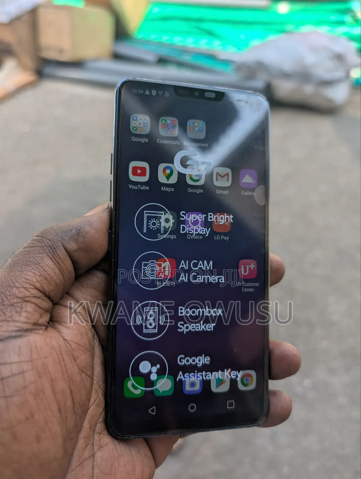 New LG G7 ThinQ 64 GB Green