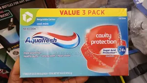 Aquafresh Toothpaste, 3 Pack