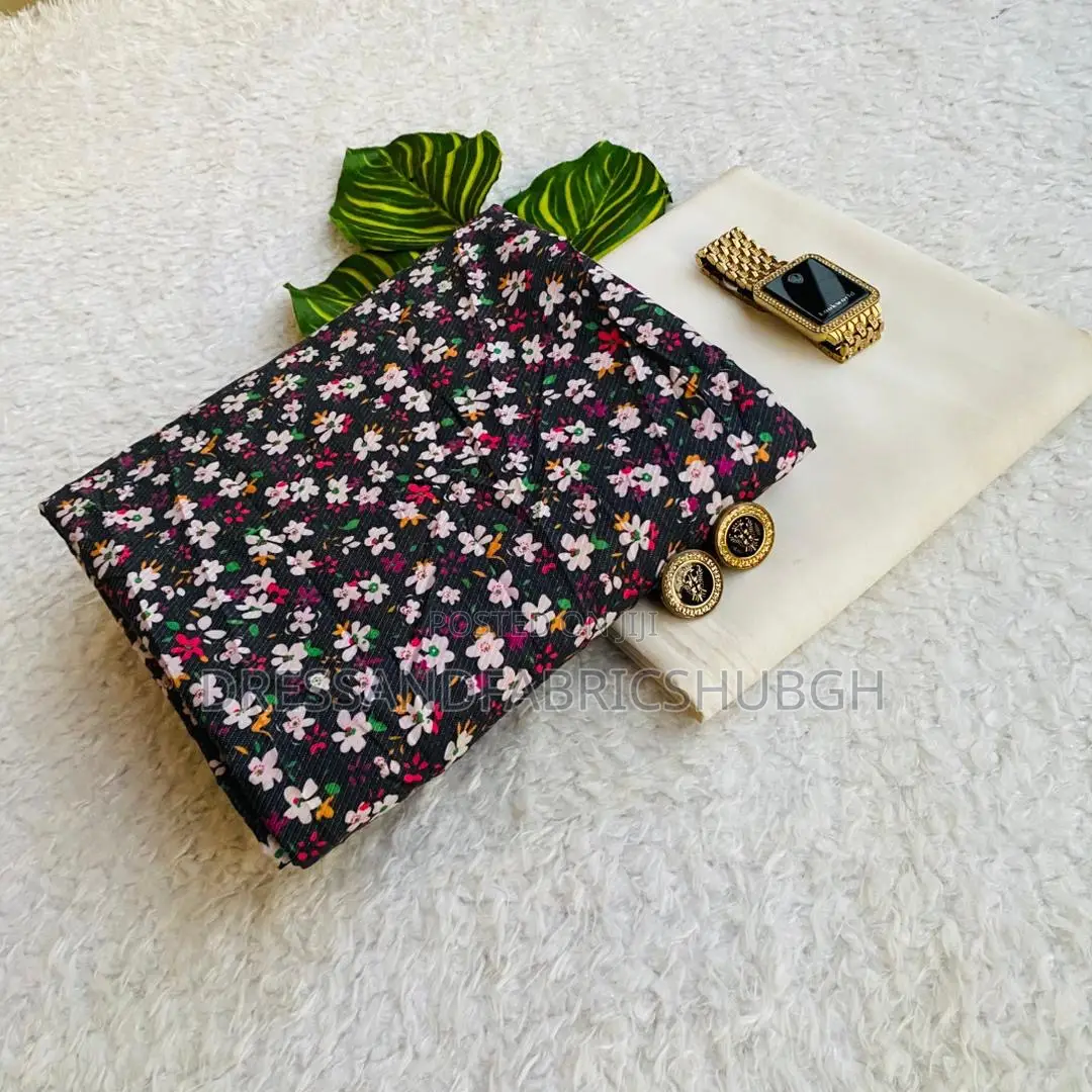 Plain and Pattern and Vintage Crepe Materials