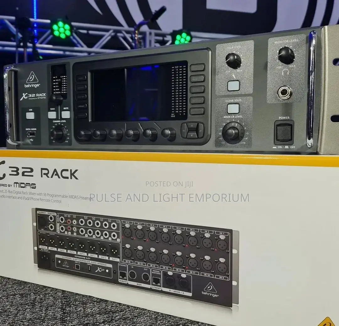 Behringer X32 Rack 40-channel Rackmount Digital Mixer