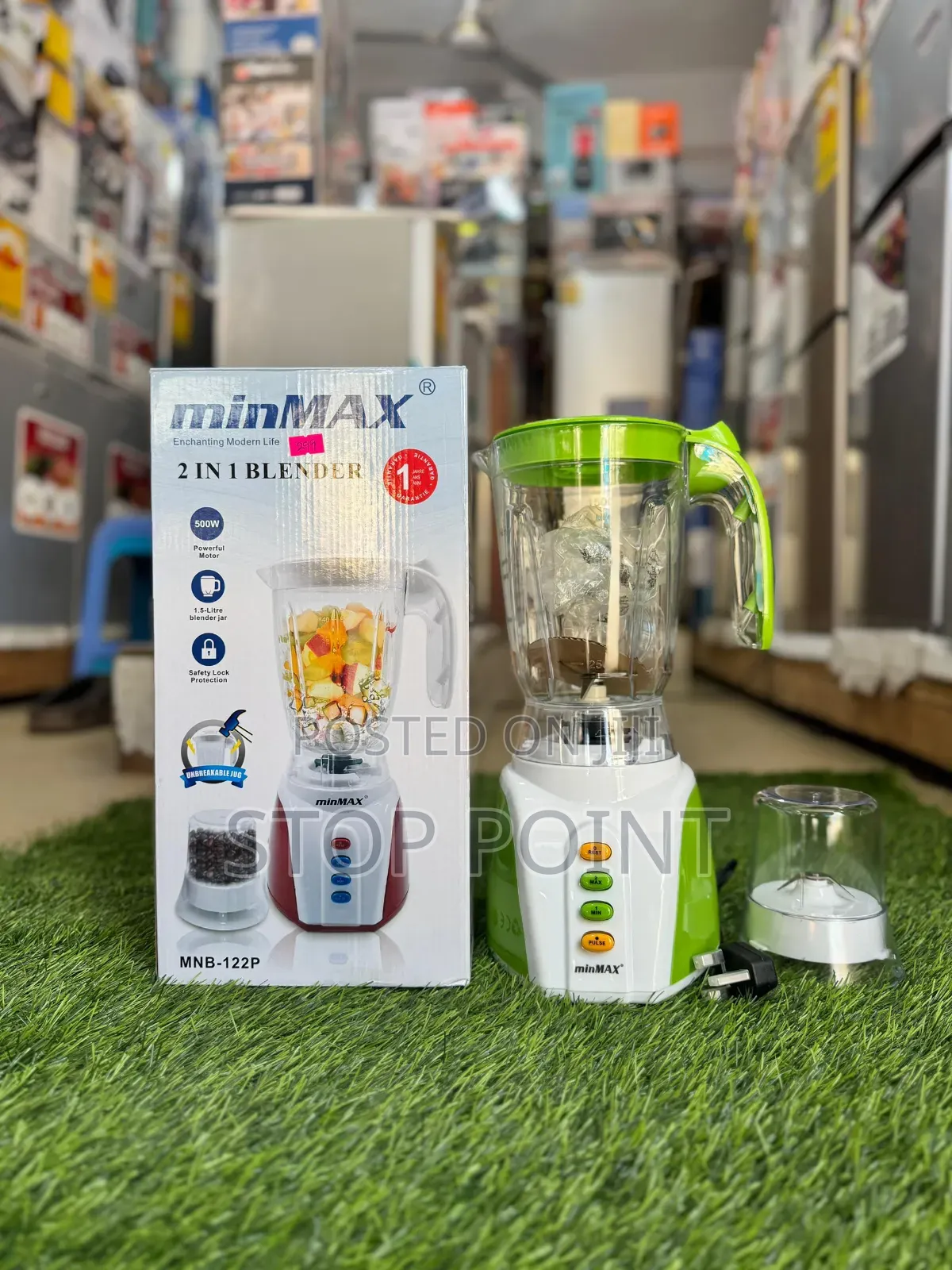 Minmax 1.5ltr Unbreakable Blender
