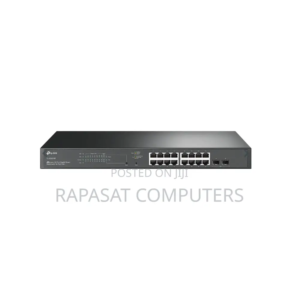 Tp-Link Tl-Sg2218p 16 Port Gigabit Smart Managed Poe Switch 2sfp Slots