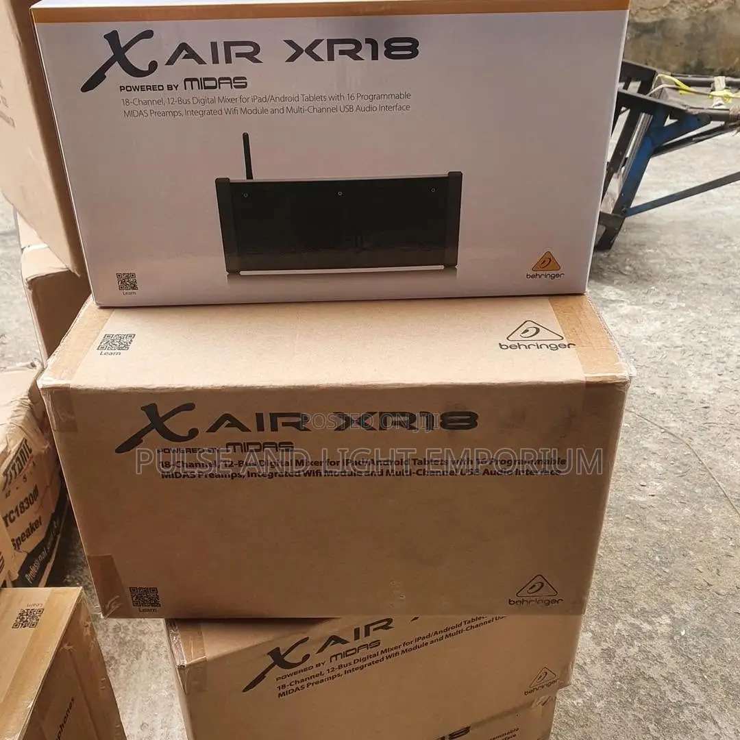 Behringer X Air Xr18 18-channel Tablet-controlled Digital Mixer