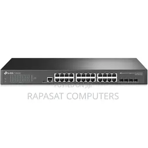 Tp-Link Tl-Sg3428 Jetstream 28-Port Giga Managed Switch; 24-Port Poe