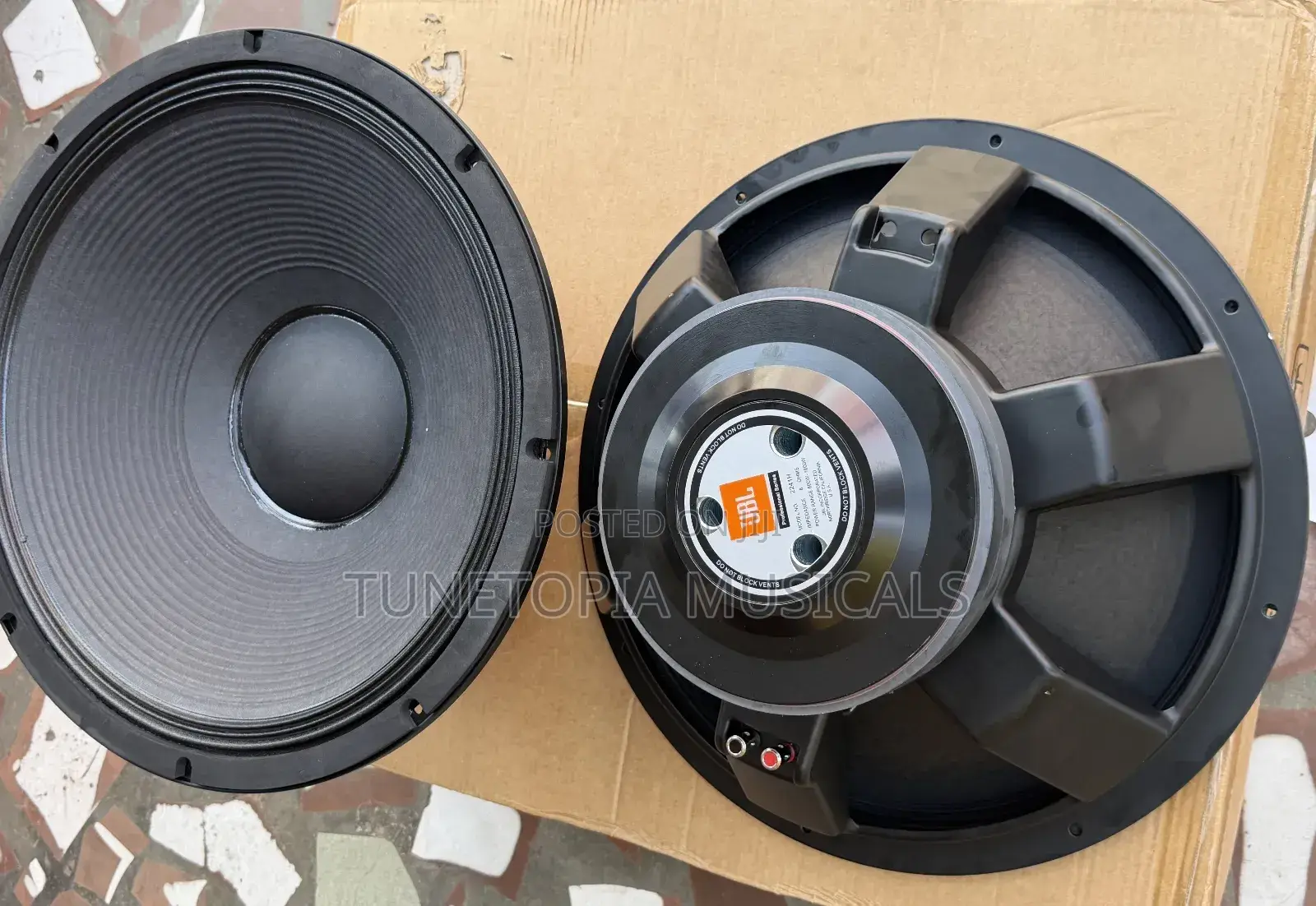 Jbl 18inches 2500watt Double Magnet Naked Speakers