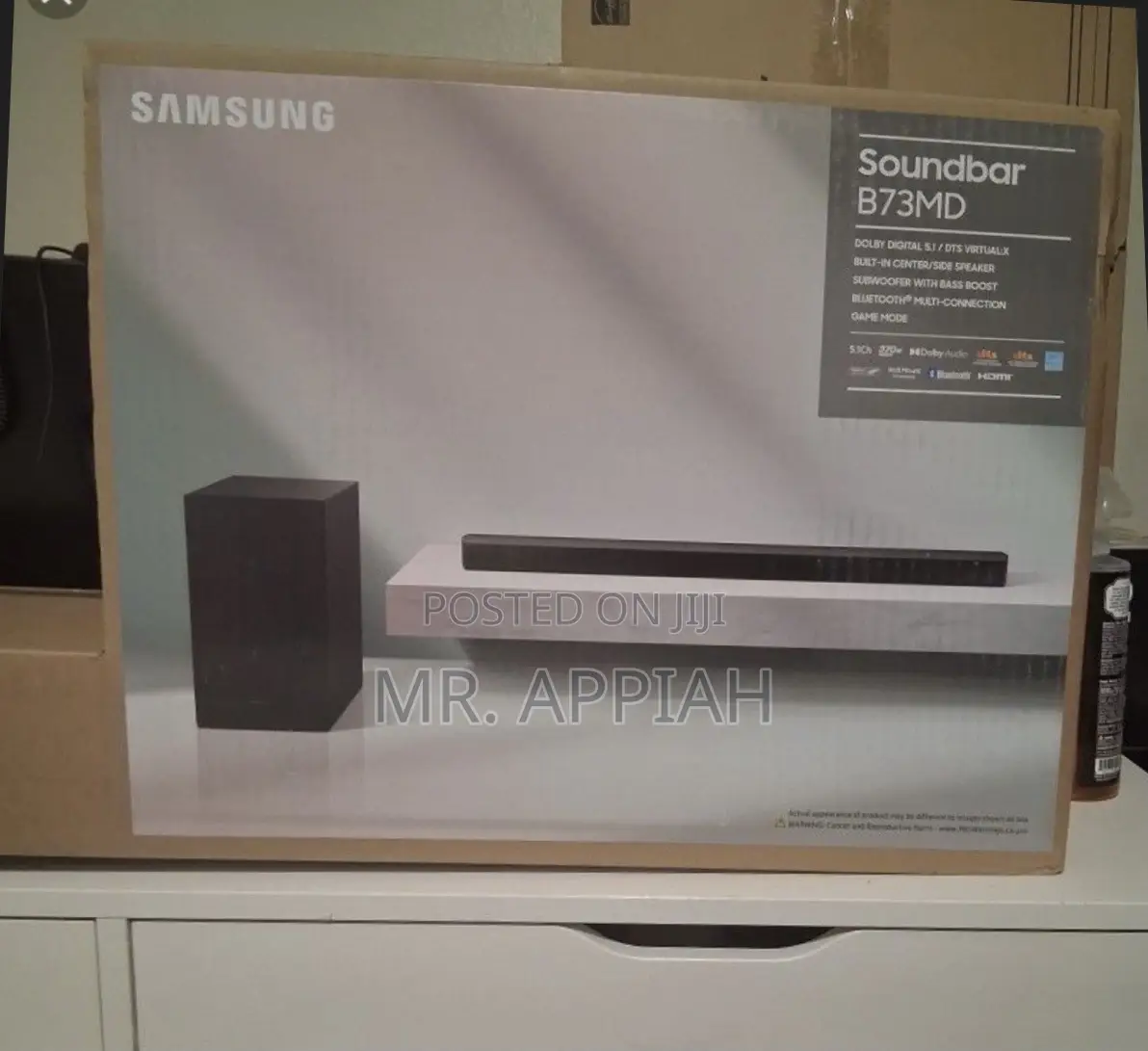Shop Unique Samsung 5.1ch(B73md)Bluetooth Sound Bar System,220watt