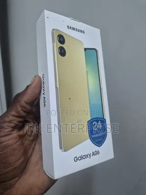 New Samsung Galaxy A06 64 GB Black