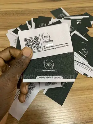 Modern Type Premium Business Card.