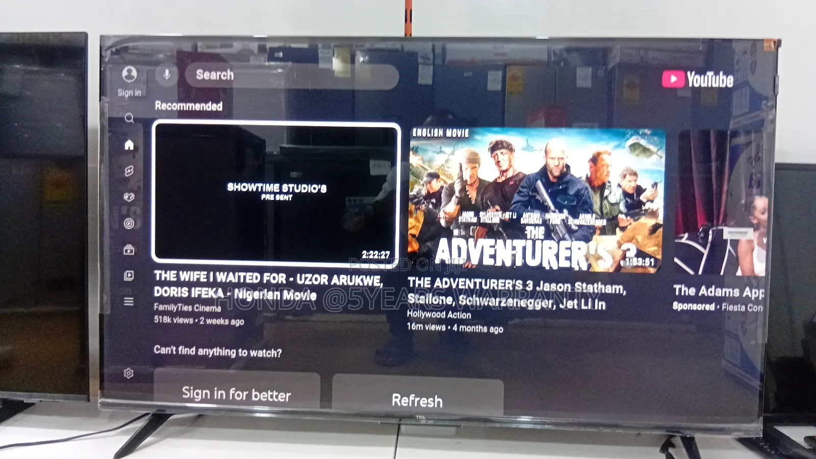 TCL 50" Smart Tv – Beautiful Bold Screen