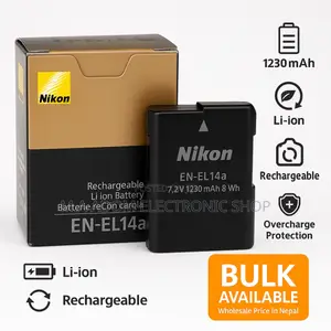 New en 14a Nikon Rechargeable Battery