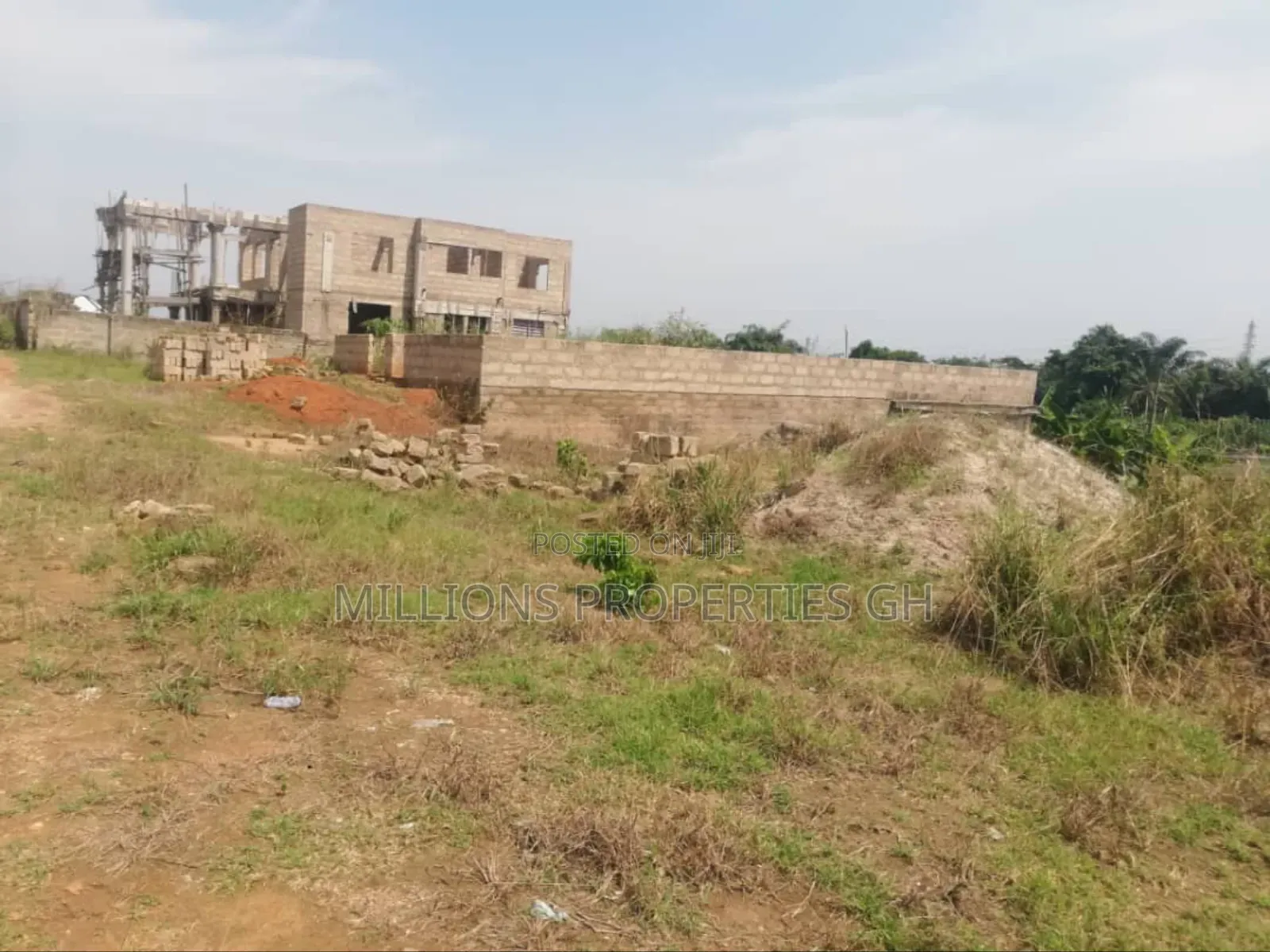 Land 4sale Near Ejisu Gov Hospital
