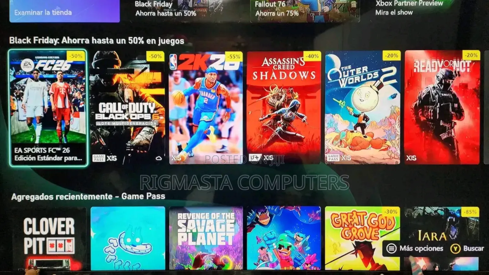 Xbox Series S With Games