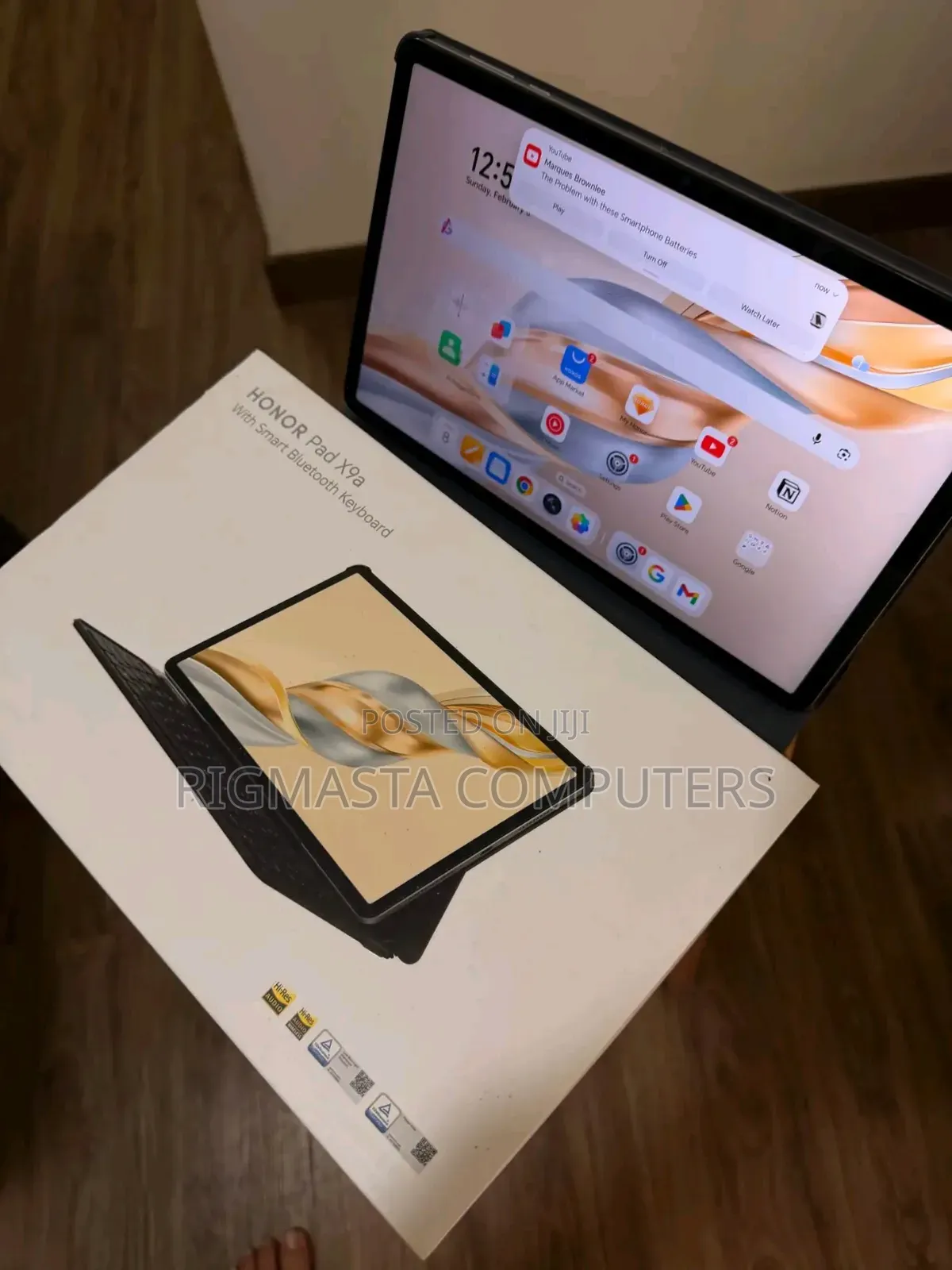 New Honor Pad X9 128 GB Black