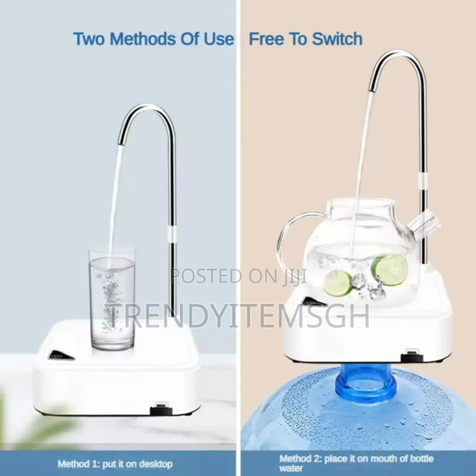 Rechargeable Desktop Automatic Water Dispenser Pump