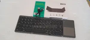 Foldable Bluetooth Keyboard With Touch Pad