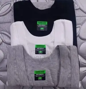 3pcs Premium Thick Cotton Singlet Set in Luxe Colors