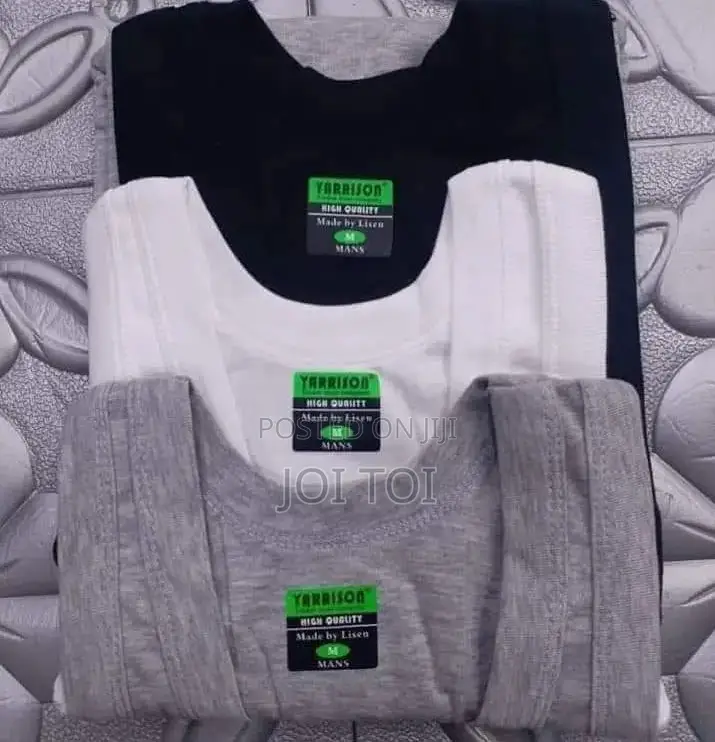 3pcs Premium Thick Cotton Singlet Set in Luxe Colors
