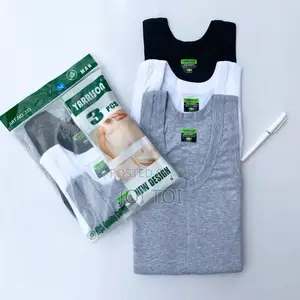 3pcs Premium Thick Cotton Singlet Set in Luxe Colors