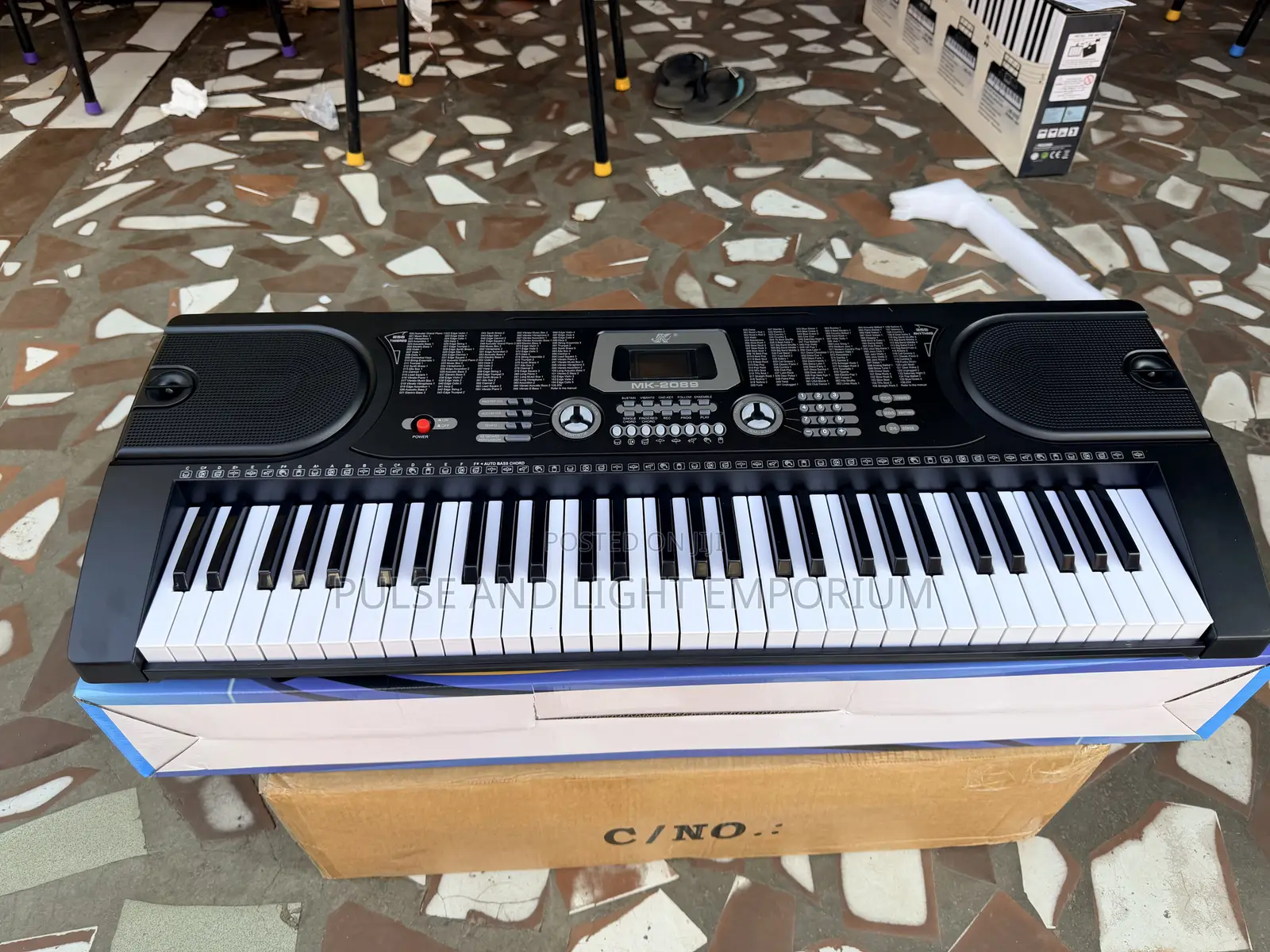 Meike Mk-2089 61-keys Electronic Keyboard