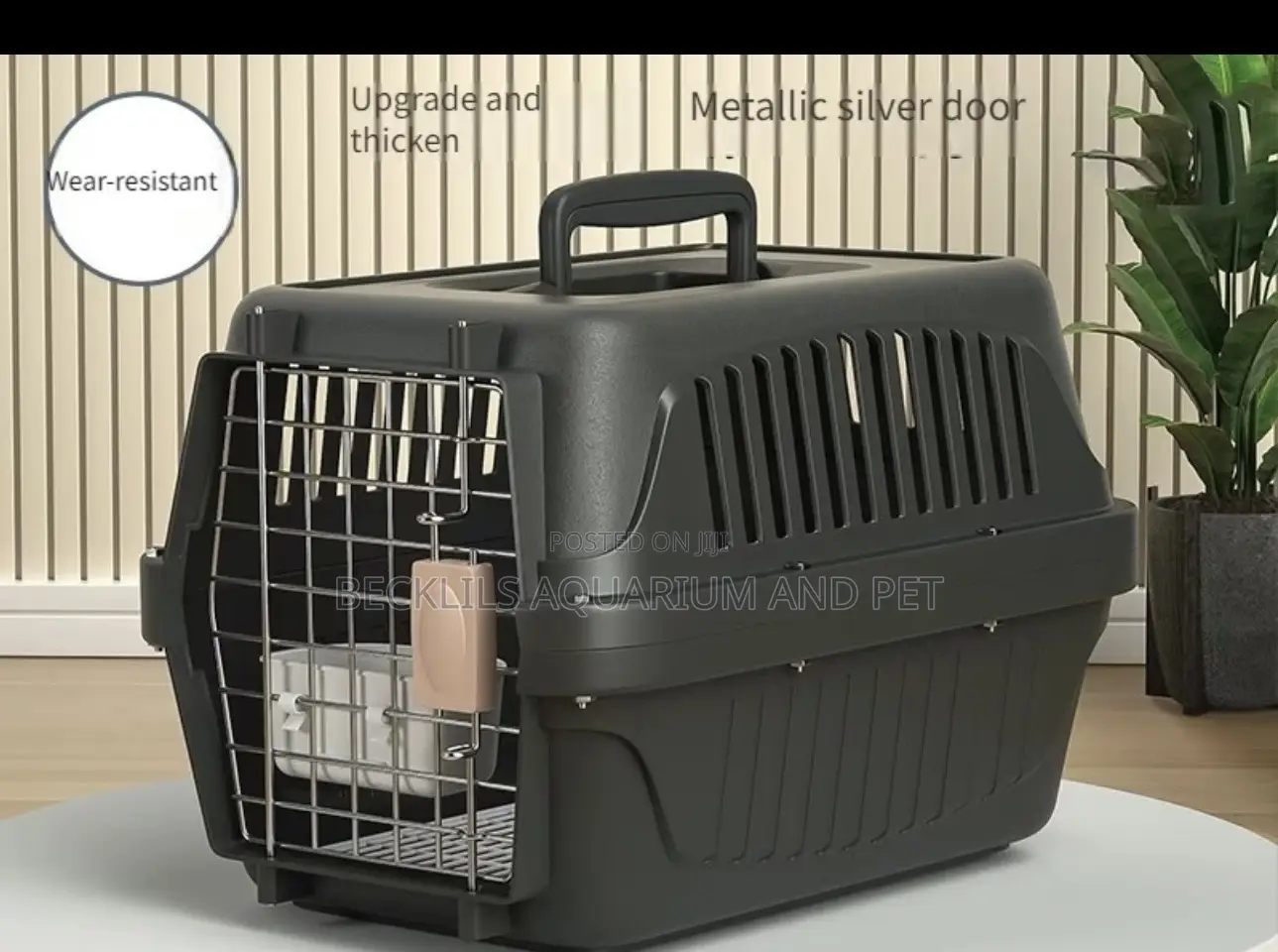 Plastic Platinum Approved Flight Plastic Cage ( Medium Size )