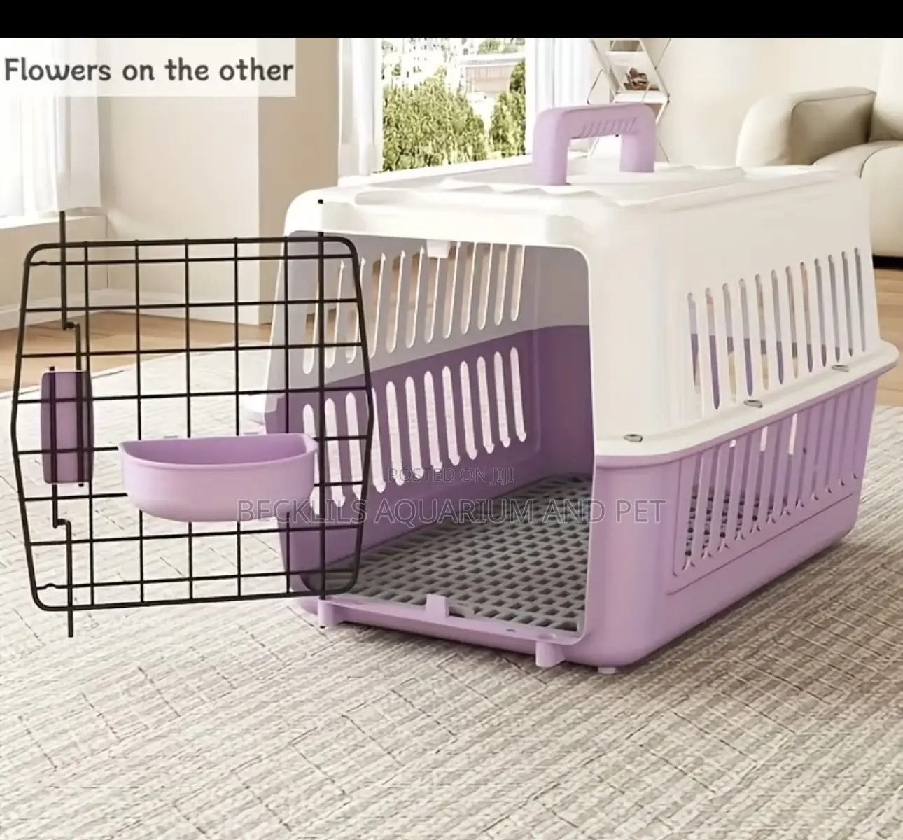 Plastic Platinum Approved Flight Plastic Cage ( Medium Size )