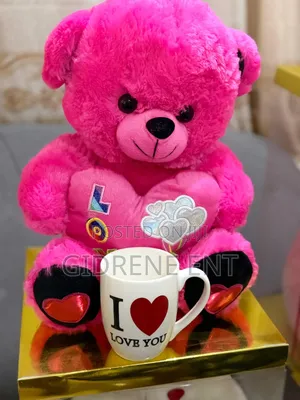 Hot Pink Teddy 🧸 💗 💕