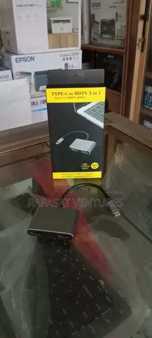 Type-C Male to Dual Hdmi Converter Adapter