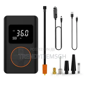 Portable Cordless Air Compressor Inflatable Tire Pump