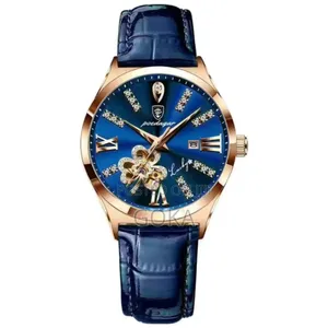 Women's High Quality Diamond Leather Quartz Watches