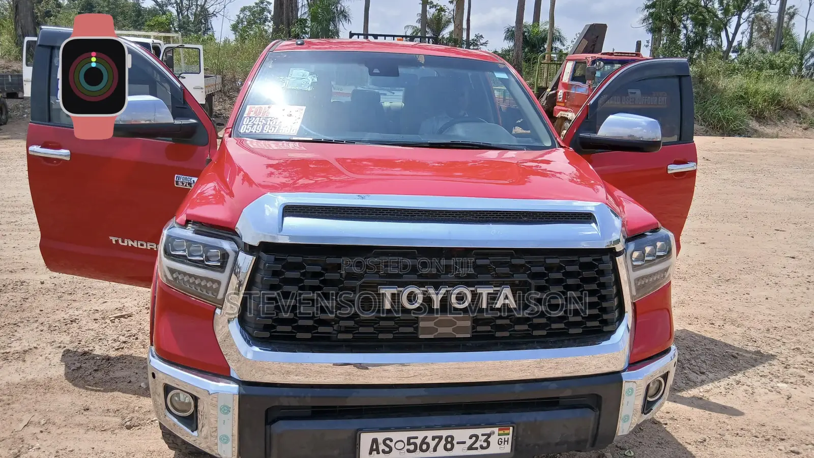 Toyota Tundra 2018 Red