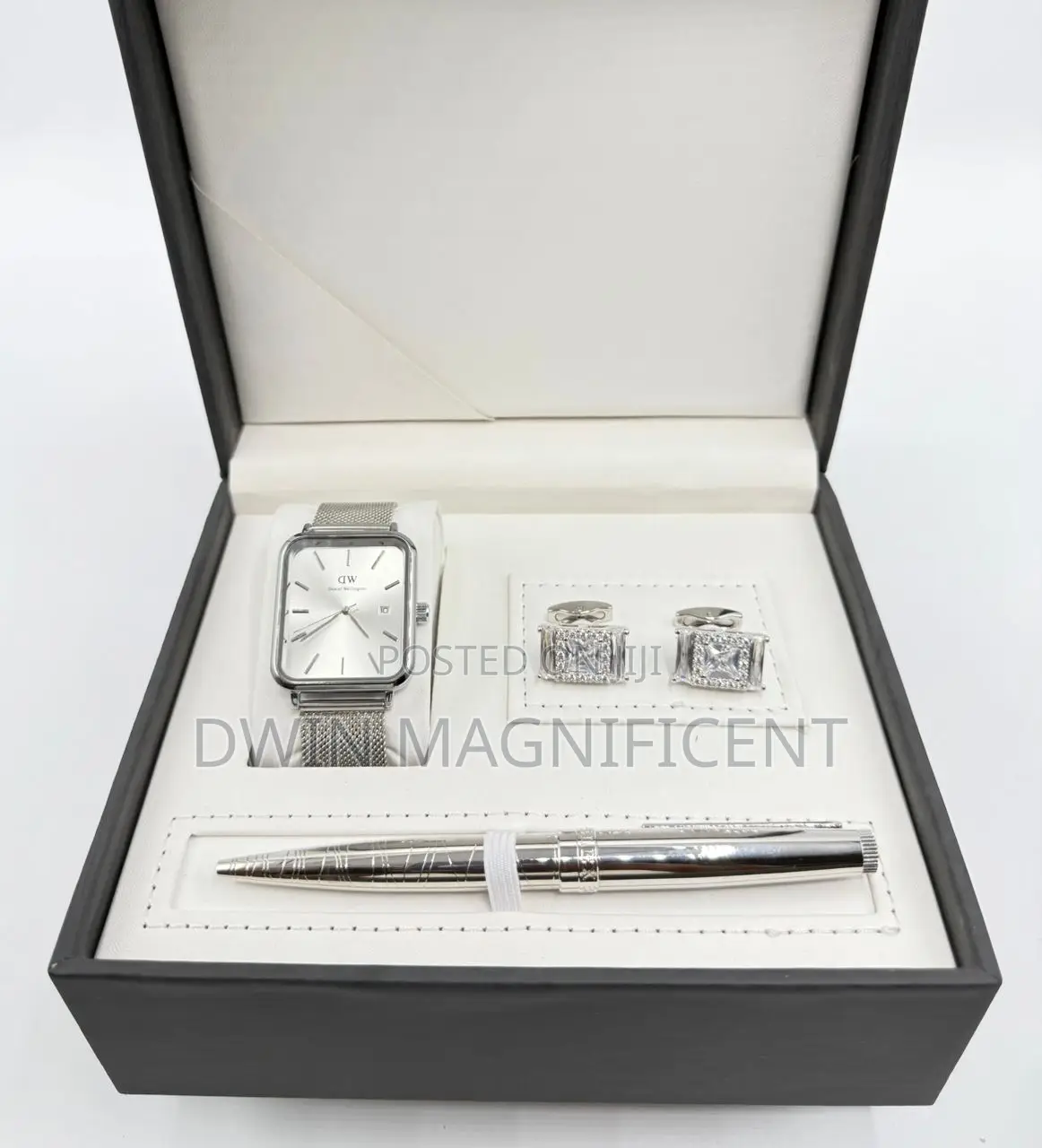 Gift Set for Men ( Watch, Cufflinks and Pen)