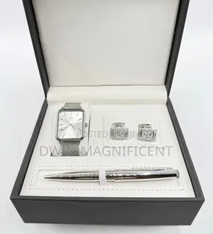 Gift Set for Men ( Watch, Cufflinks and Pen)