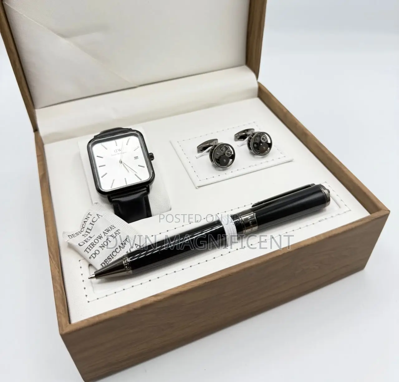 Gift Set for Men ( Watch, Cufflinks and Pen)