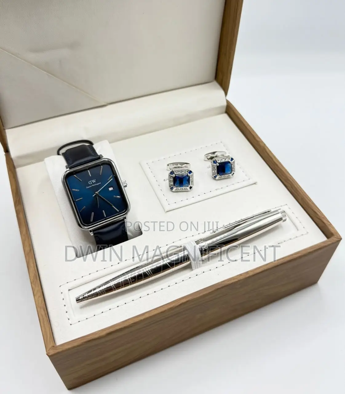 Gift Set for Men ( Watch, Cufflinks and Pen)